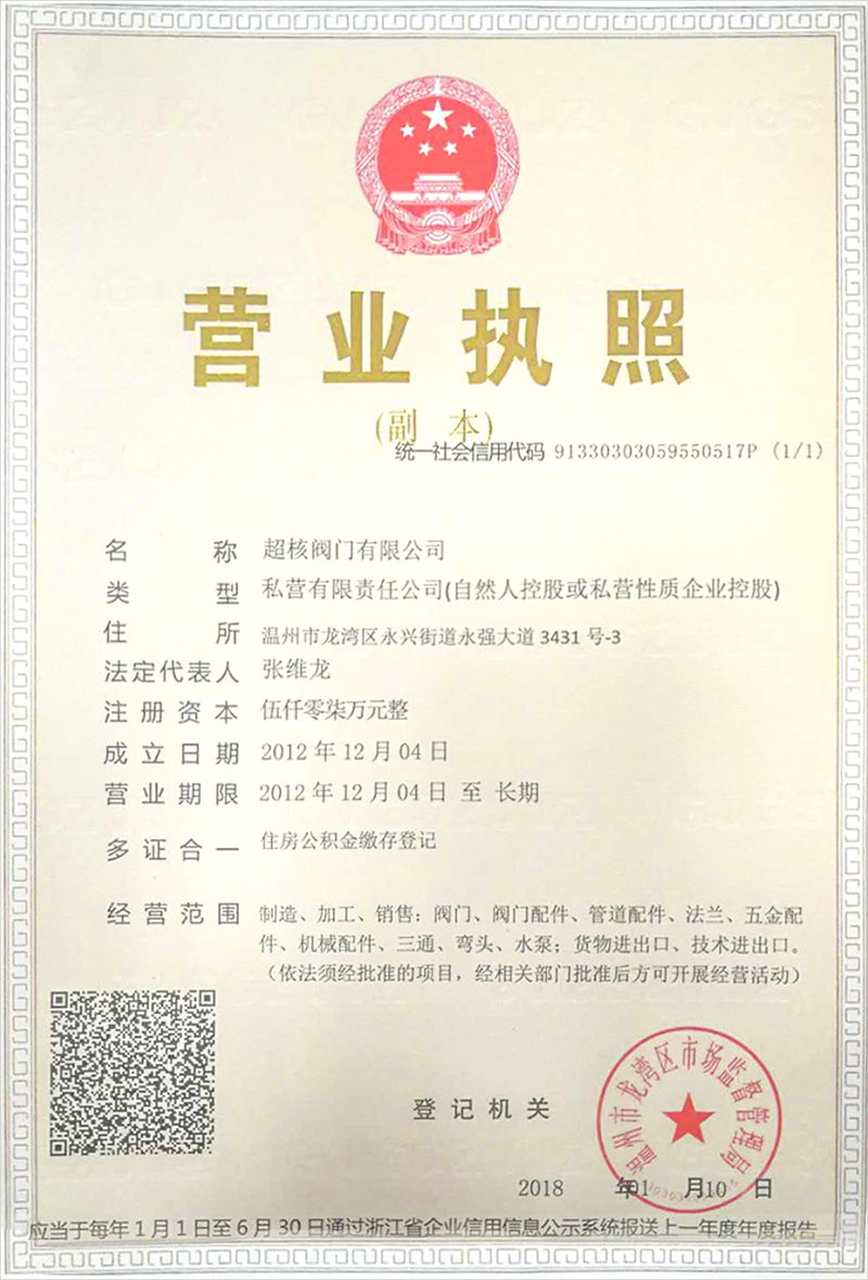 Business license